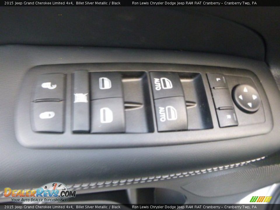 2015 Jeep Grand Cherokee Limited 4x4 Billet Silver Metallic / Black Photo #16