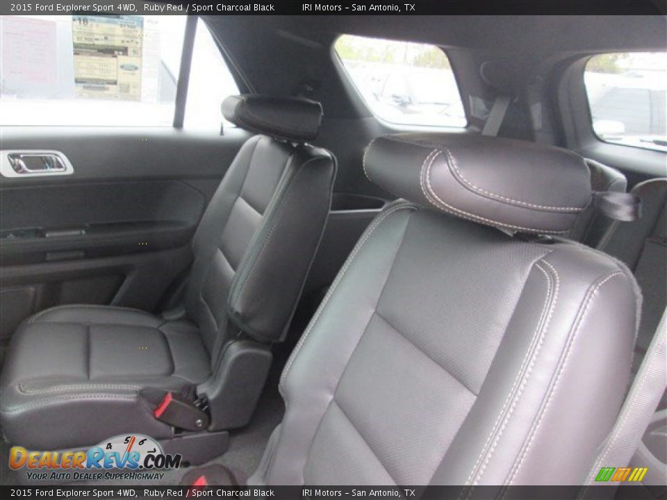 2015 Ford Explorer Sport 4WD Ruby Red / Sport Charcoal Black Photo #3