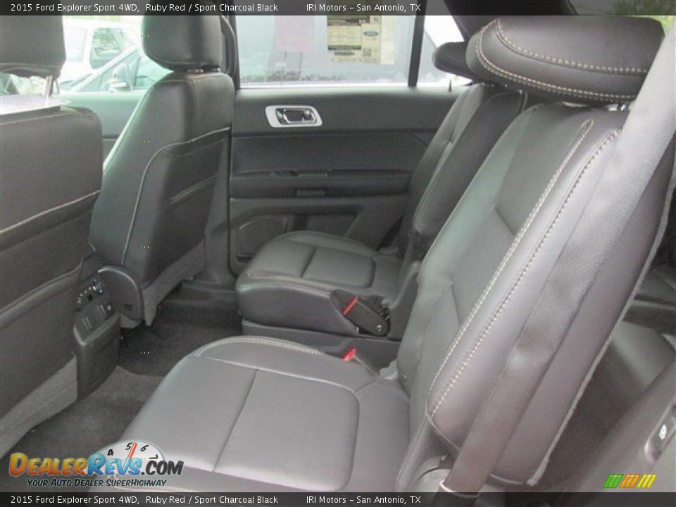 2015 Ford Explorer Sport 4WD Ruby Red / Sport Charcoal Black Photo #4