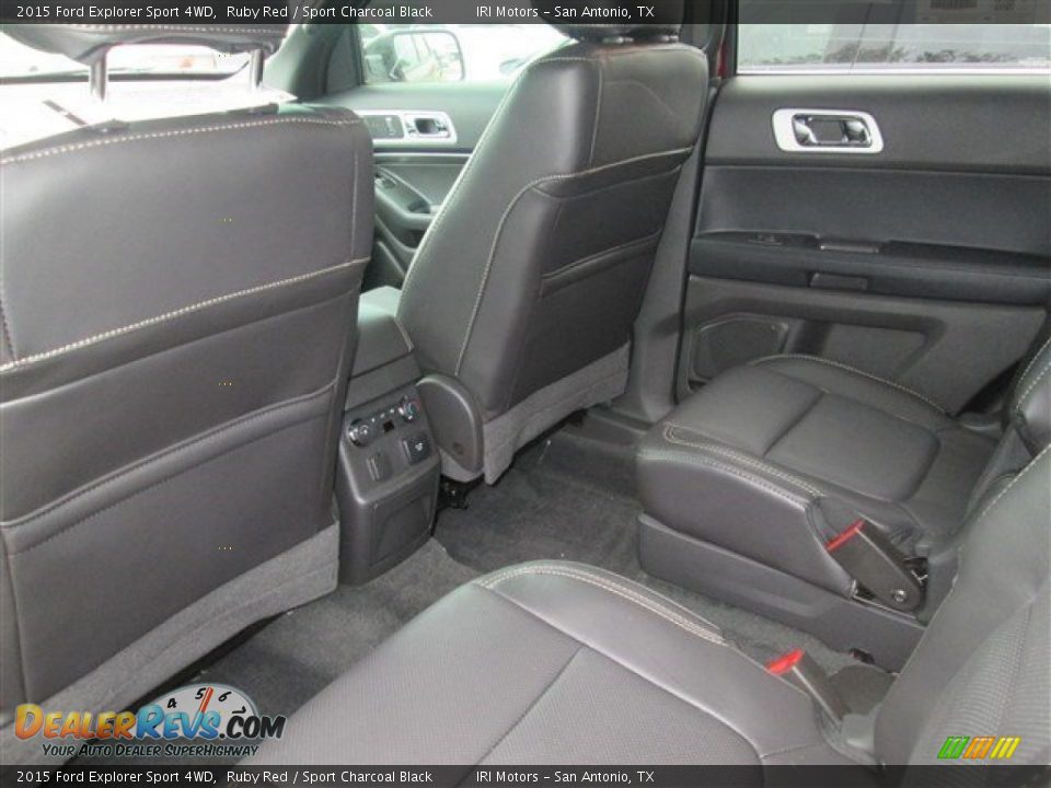 2015 Ford Explorer Sport 4WD Ruby Red / Sport Charcoal Black Photo #5