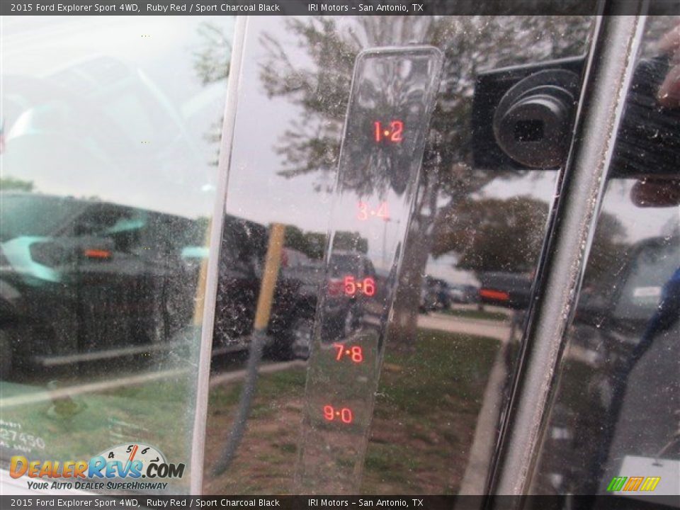 2015 Ford Explorer Sport 4WD Ruby Red / Sport Charcoal Black Photo #6
