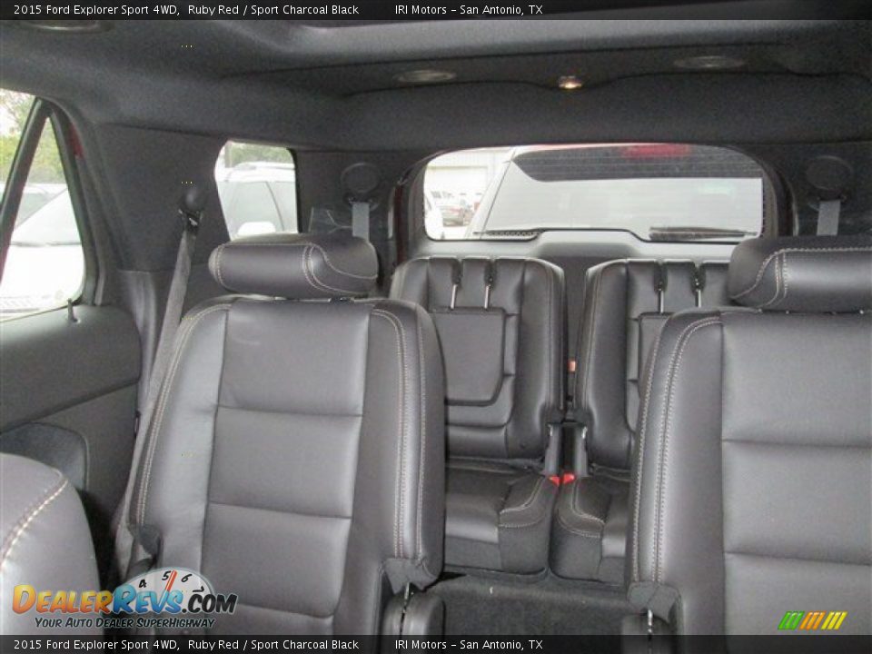 2015 Ford Explorer Sport 4WD Ruby Red / Sport Charcoal Black Photo #7