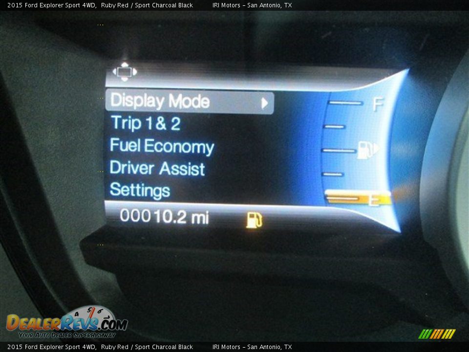 2015 Ford Explorer Sport 4WD Ruby Red / Sport Charcoal Black Photo #11