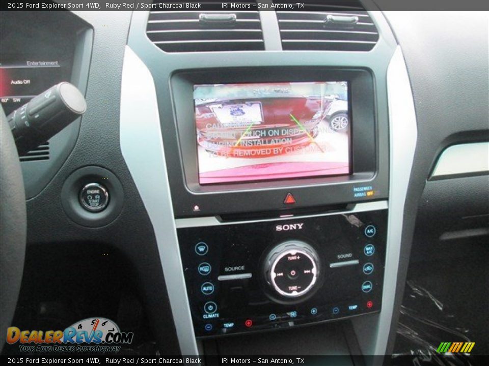 2015 Ford Explorer Sport 4WD Ruby Red / Sport Charcoal Black Photo #14