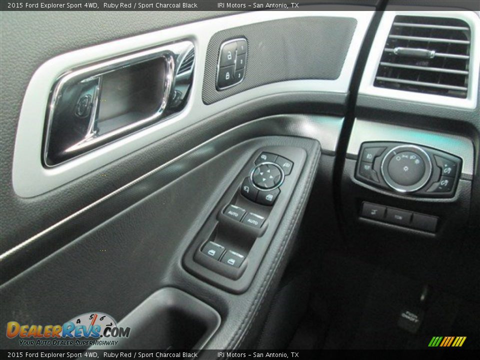 2015 Ford Explorer Sport 4WD Ruby Red / Sport Charcoal Black Photo #17
