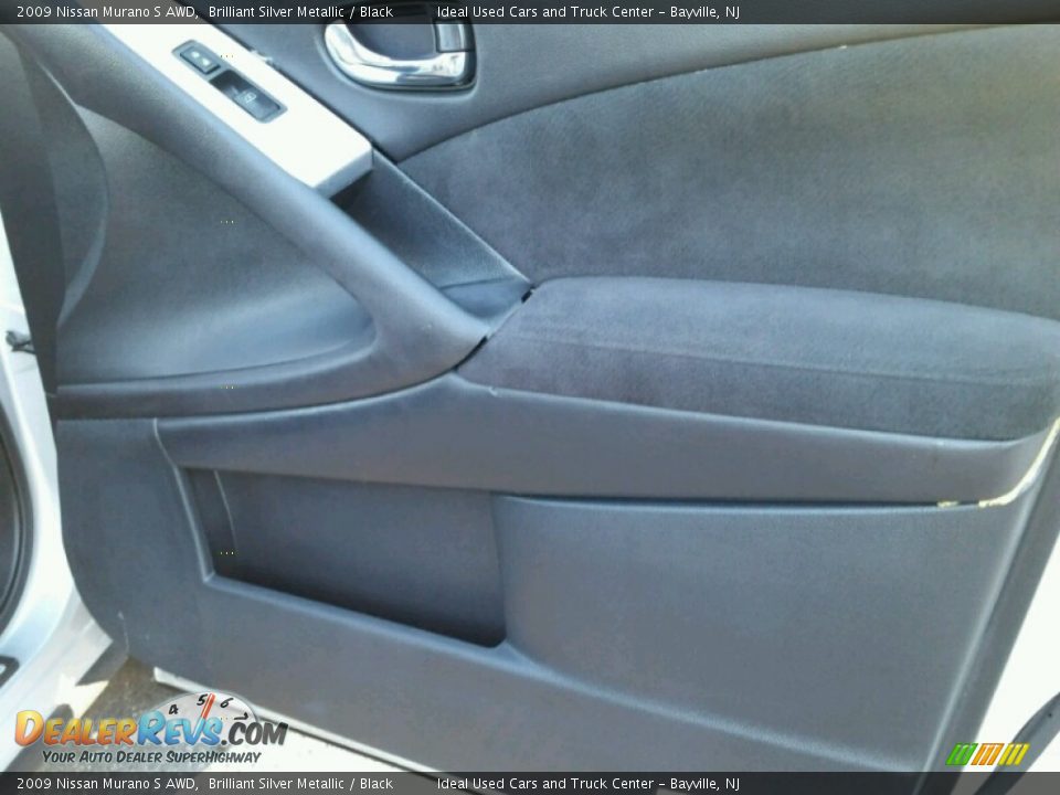 2009 Nissan Murano S AWD Brilliant Silver Metallic / Black Photo #9