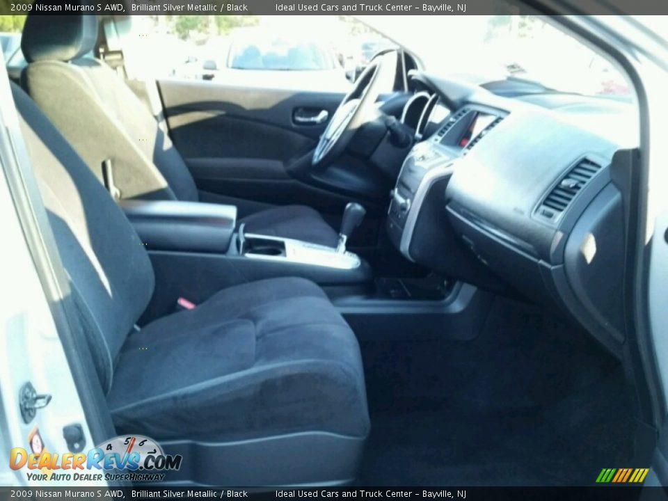 2009 Nissan Murano S AWD Brilliant Silver Metallic / Black Photo #11