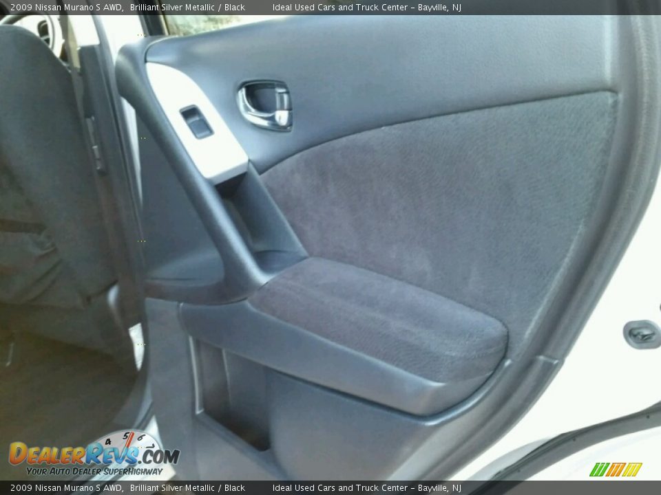 2009 Nissan Murano S AWD Brilliant Silver Metallic / Black Photo #12