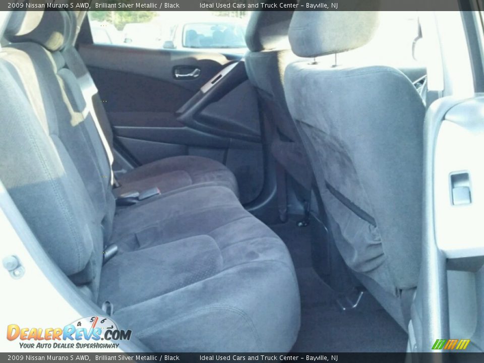 2009 Nissan Murano S AWD Brilliant Silver Metallic / Black Photo #13
