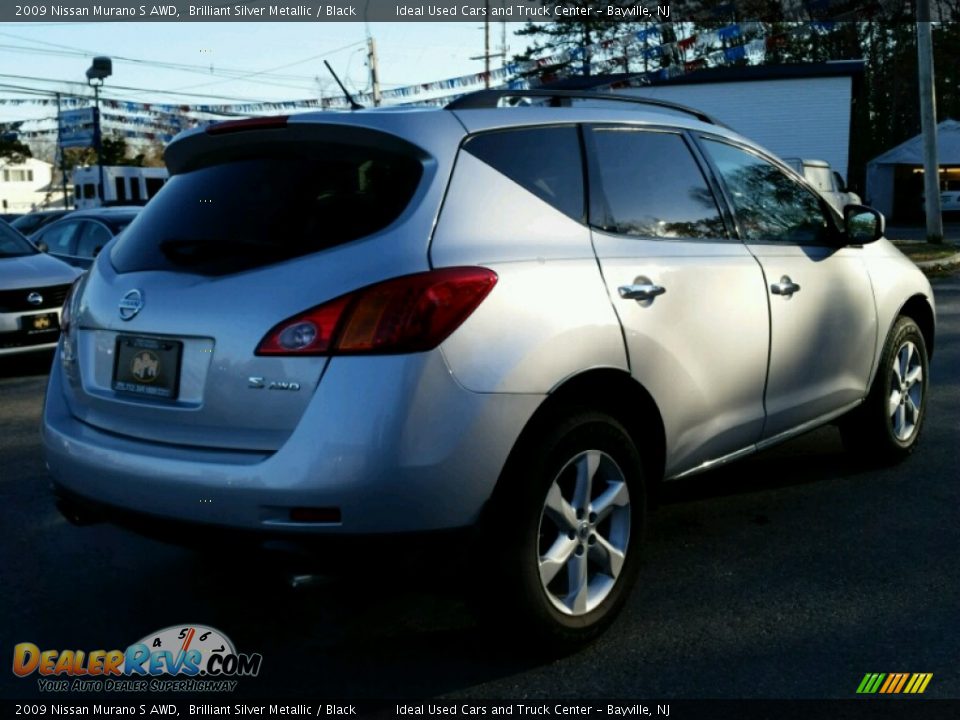 2009 Nissan Murano S AWD Brilliant Silver Metallic / Black Photo #14