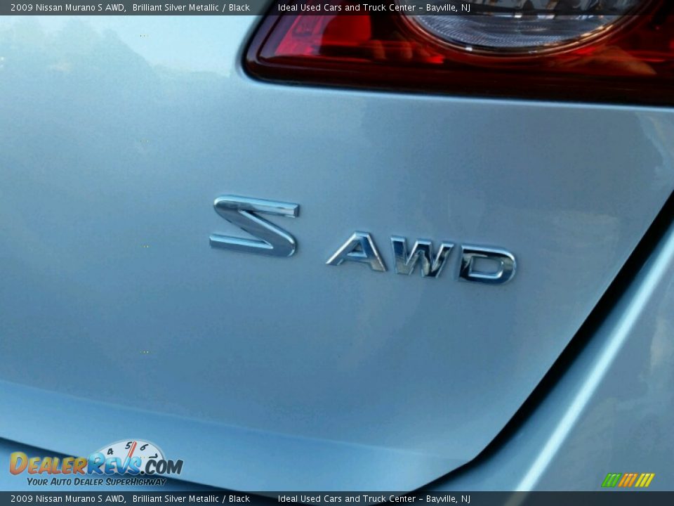 2009 Nissan Murano S AWD Brilliant Silver Metallic / Black Photo #17