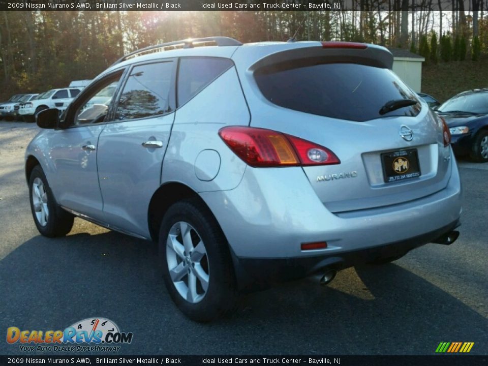 2009 Nissan Murano S AWD Brilliant Silver Metallic / Black Photo #18