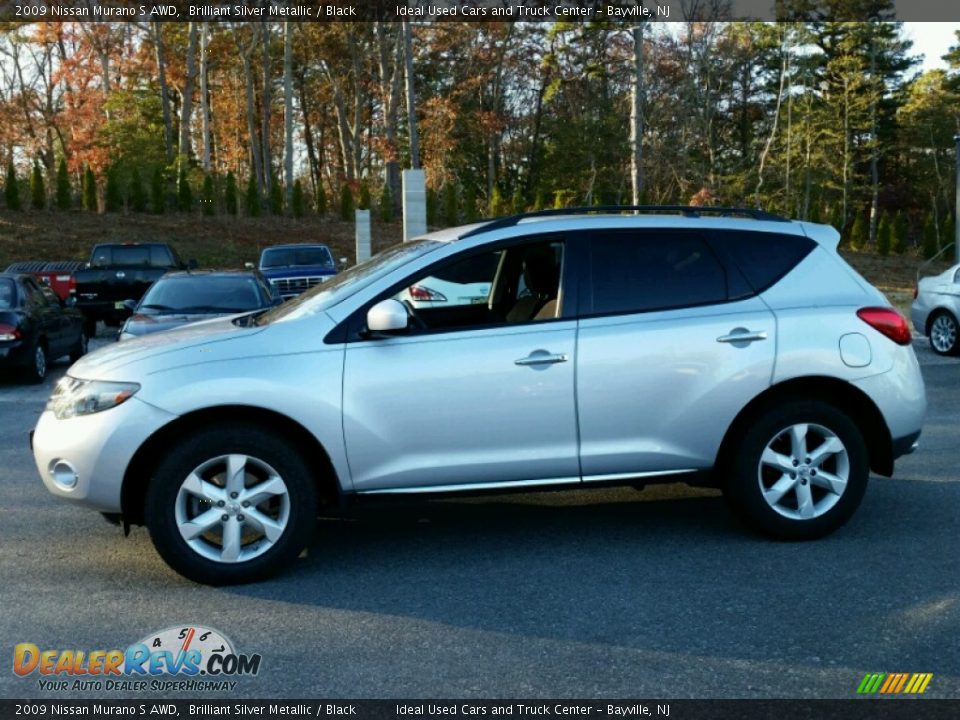 2009 Nissan Murano S AWD Brilliant Silver Metallic / Black Photo #20
