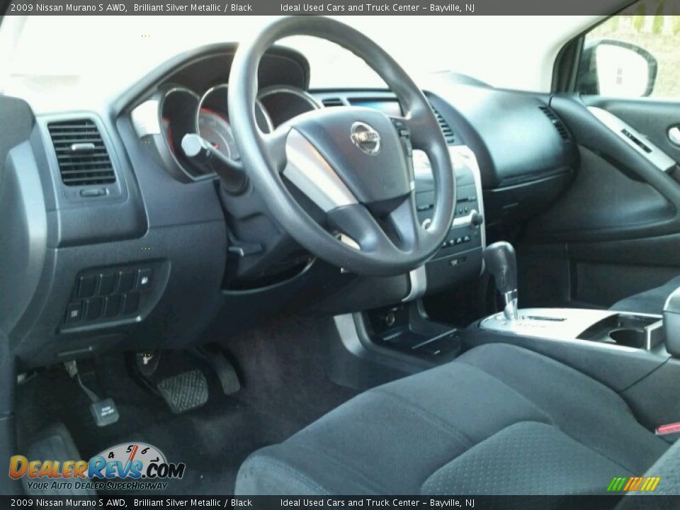 2009 Nissan Murano S AWD Brilliant Silver Metallic / Black Photo #24