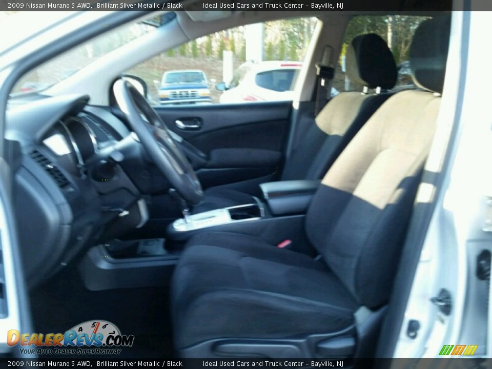 2009 Nissan Murano S AWD Brilliant Silver Metallic / Black Photo #26
