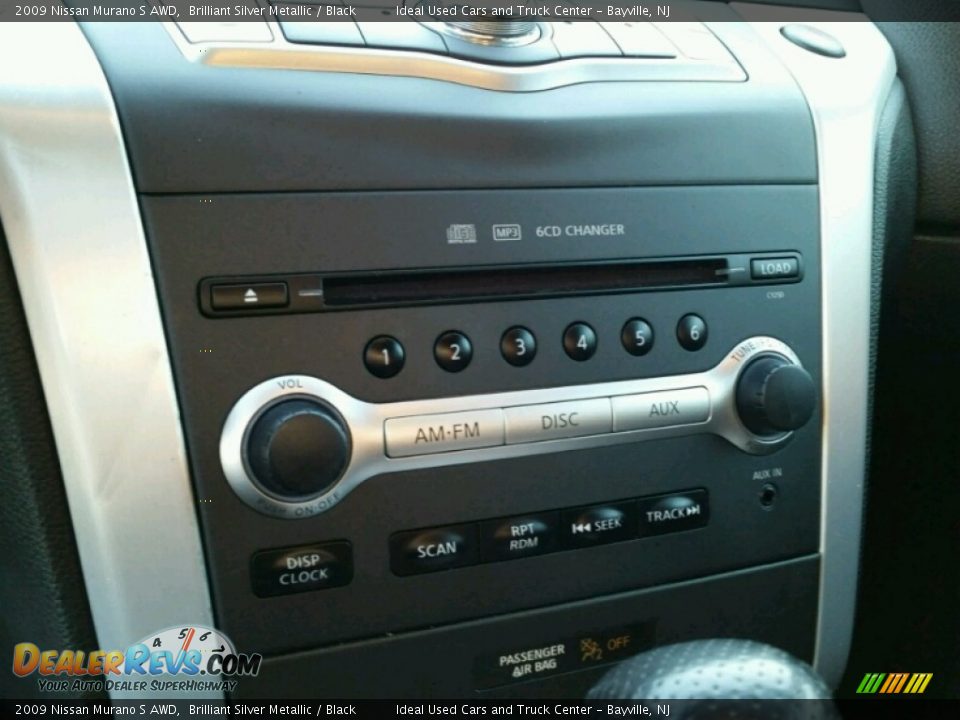 2009 Nissan Murano S AWD Brilliant Silver Metallic / Black Photo #30