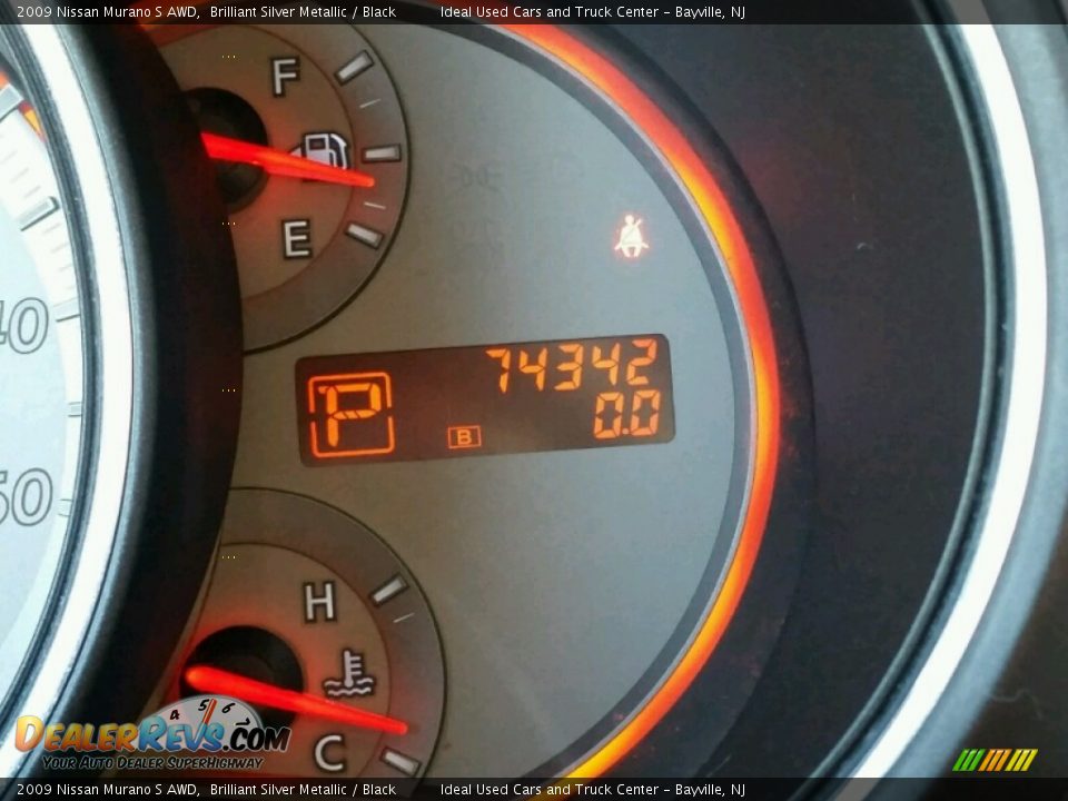 2009 Nissan Murano S AWD Brilliant Silver Metallic / Black Photo #31