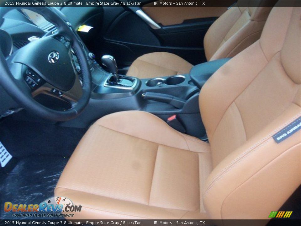Front Seat of 2015 Hyundai Genesis Coupe 3.8 Ultimate Photo #6