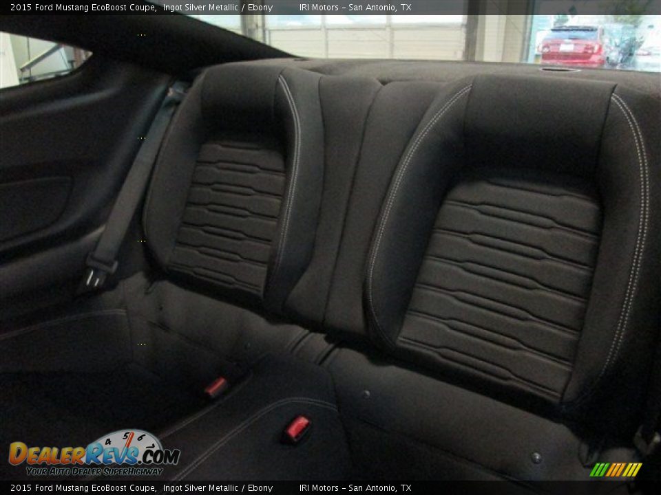 Rear Seat of 2015 Ford Mustang EcoBoost Coupe Photo #9