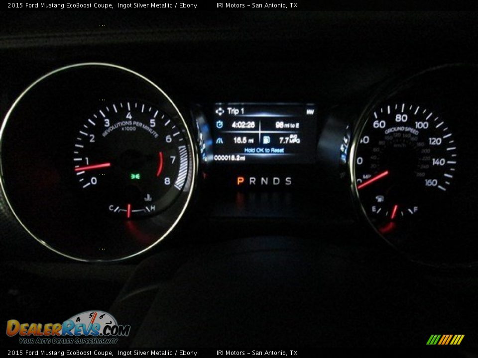 2015 Ford Mustang EcoBoost Coupe Gauges Photo #17
