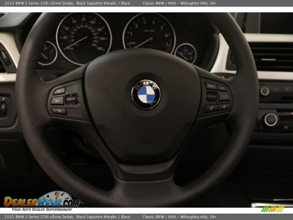2013 BMW 3 Series 328i xDrive Sedan Black Sapphire Metallic / Black Photo #9