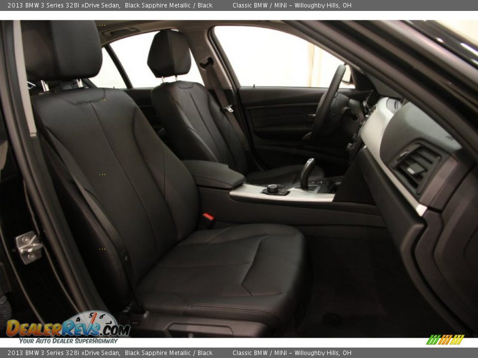 2013 BMW 3 Series 328i xDrive Sedan Black Sapphire Metallic / Black Photo #35