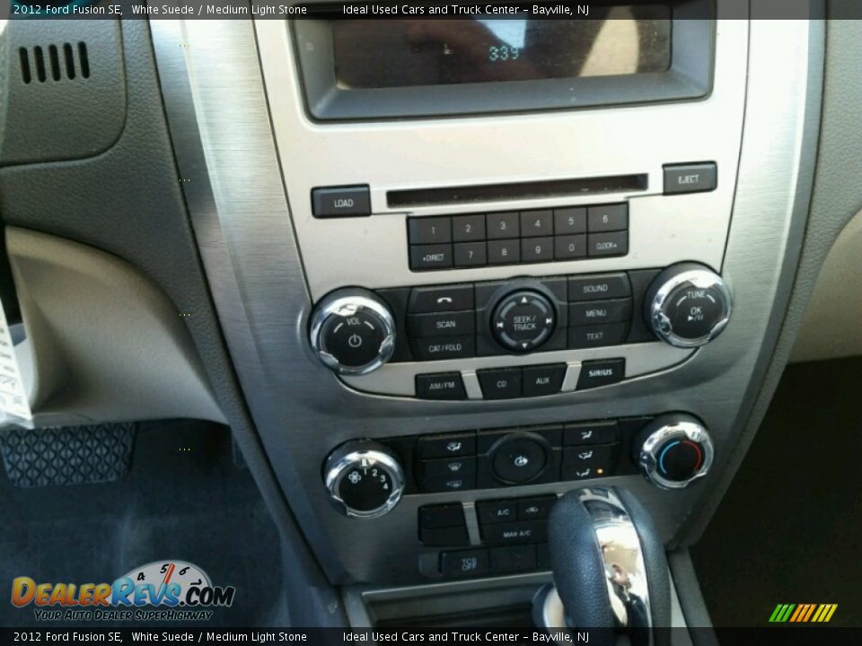 2012 Ford Fusion SE White Suede / Medium Light Stone Photo #27