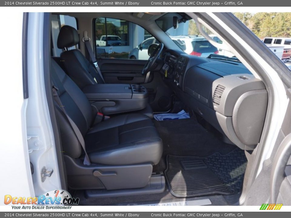 2014 Chevrolet Silverado 2500HD LT Crew Cab 4x4 Summit White / Ebony Photo #19