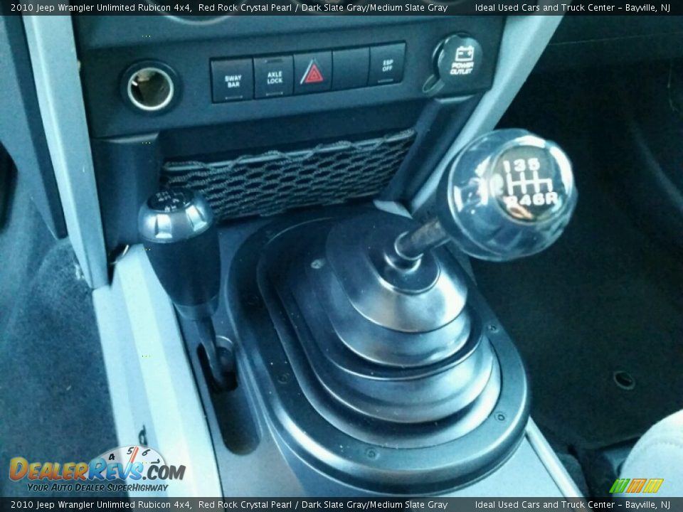2010 Jeep Wrangler Unlimited Rubicon 4x4 Red Rock Crystal Pearl / Dark Slate Gray/Medium Slate Gray Photo #26