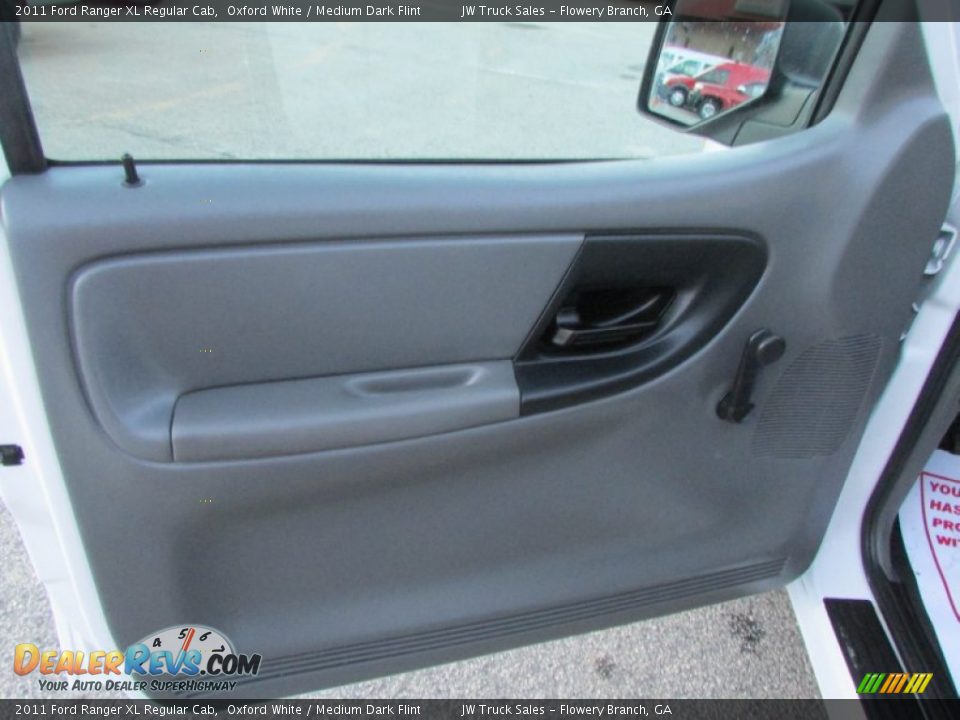 2011 Ford Ranger XL Regular Cab Oxford White / Medium Dark Flint Photo #15