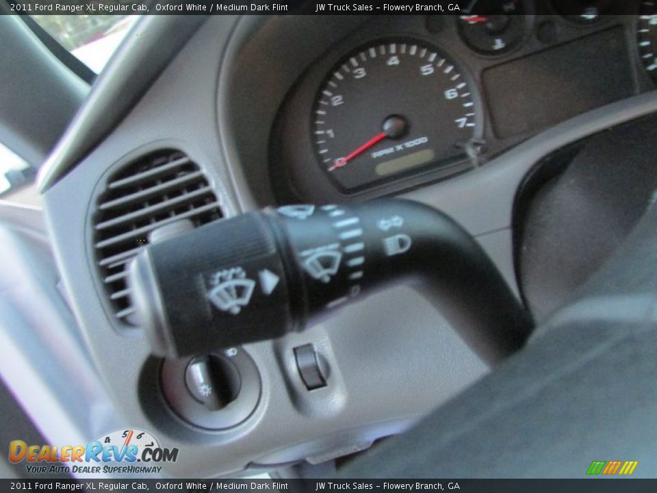 2011 Ford Ranger XL Regular Cab Oxford White / Medium Dark Flint Photo #20
