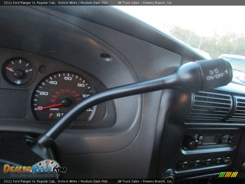 2011 Ford Ranger XL Regular Cab Oxford White / Medium Dark Flint Photo #22