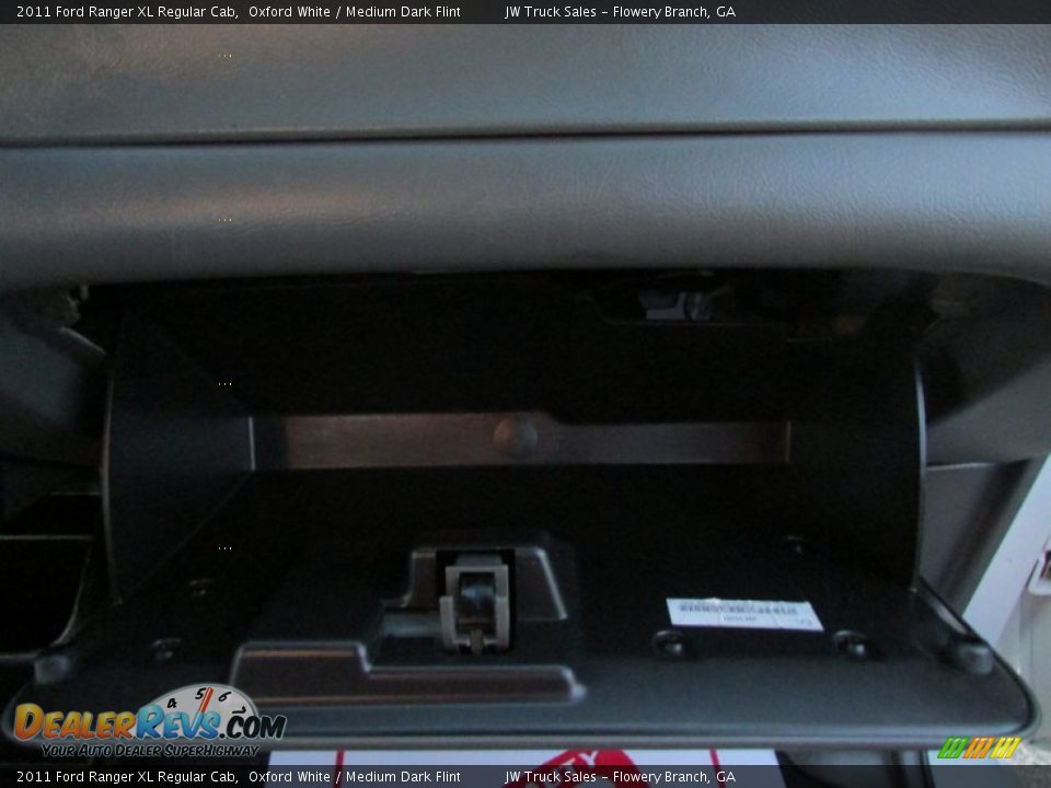 2011 Ford Ranger XL Regular Cab Oxford White / Medium Dark Flint Photo #28