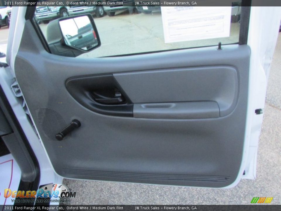 2011 Ford Ranger XL Regular Cab Oxford White / Medium Dark Flint Photo #29