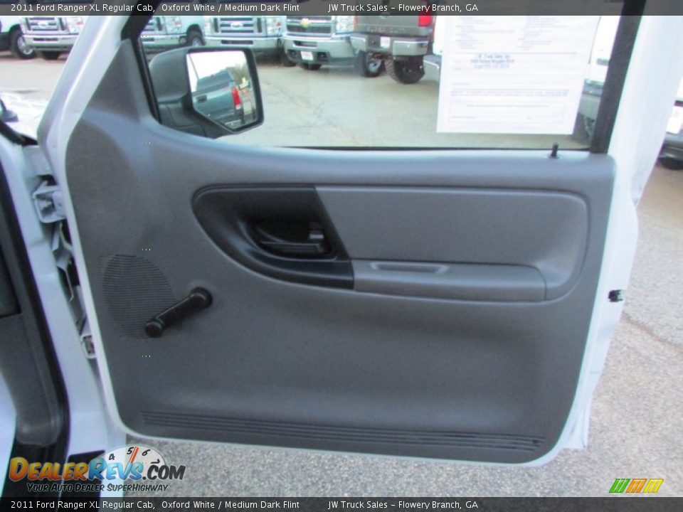 2011 Ford Ranger XL Regular Cab Oxford White / Medium Dark Flint Photo #32
