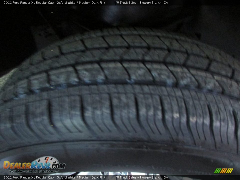 2011 Ford Ranger XL Regular Cab Oxford White / Medium Dark Flint Photo #34