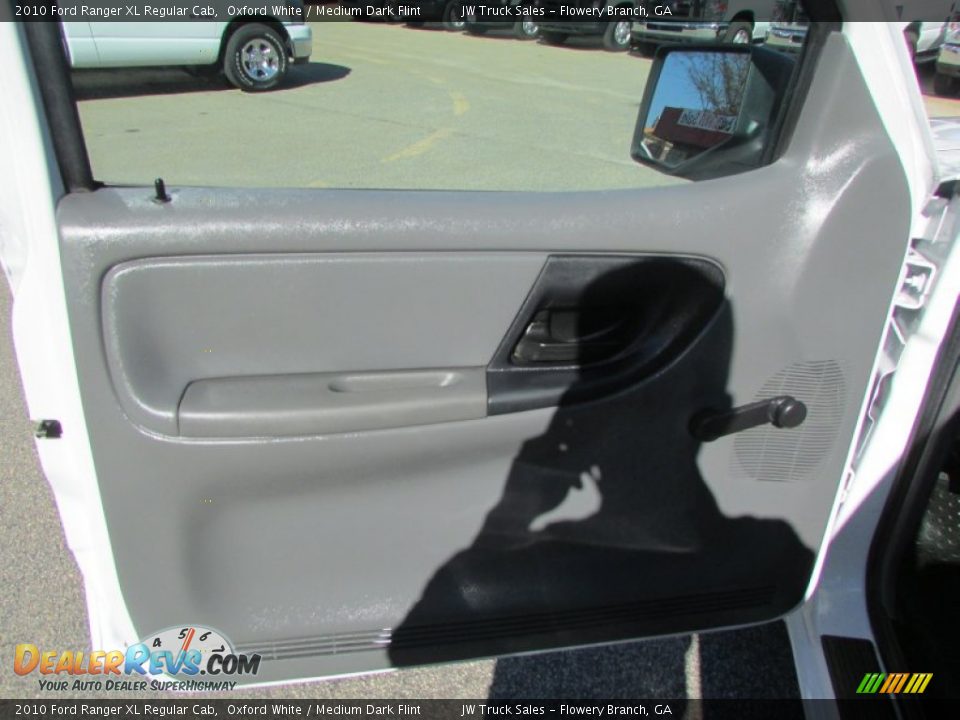 2010 Ford Ranger XL Regular Cab Oxford White / Medium Dark Flint Photo #25