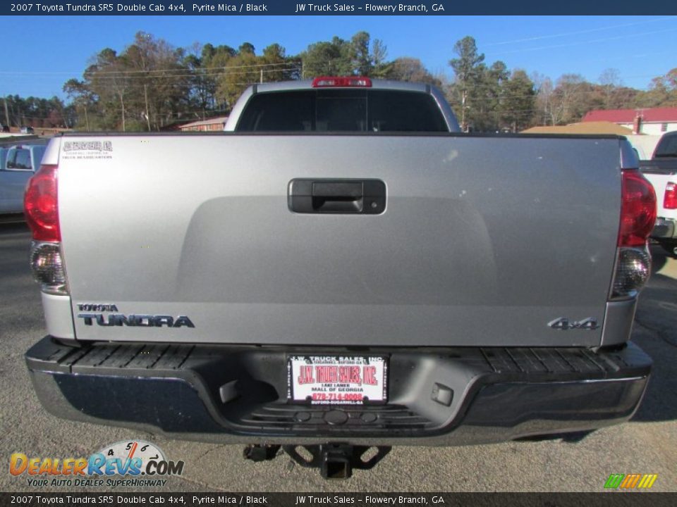 2007 Toyota Tundra SR5 Double Cab 4x4 Pyrite Mica / Black Photo #9