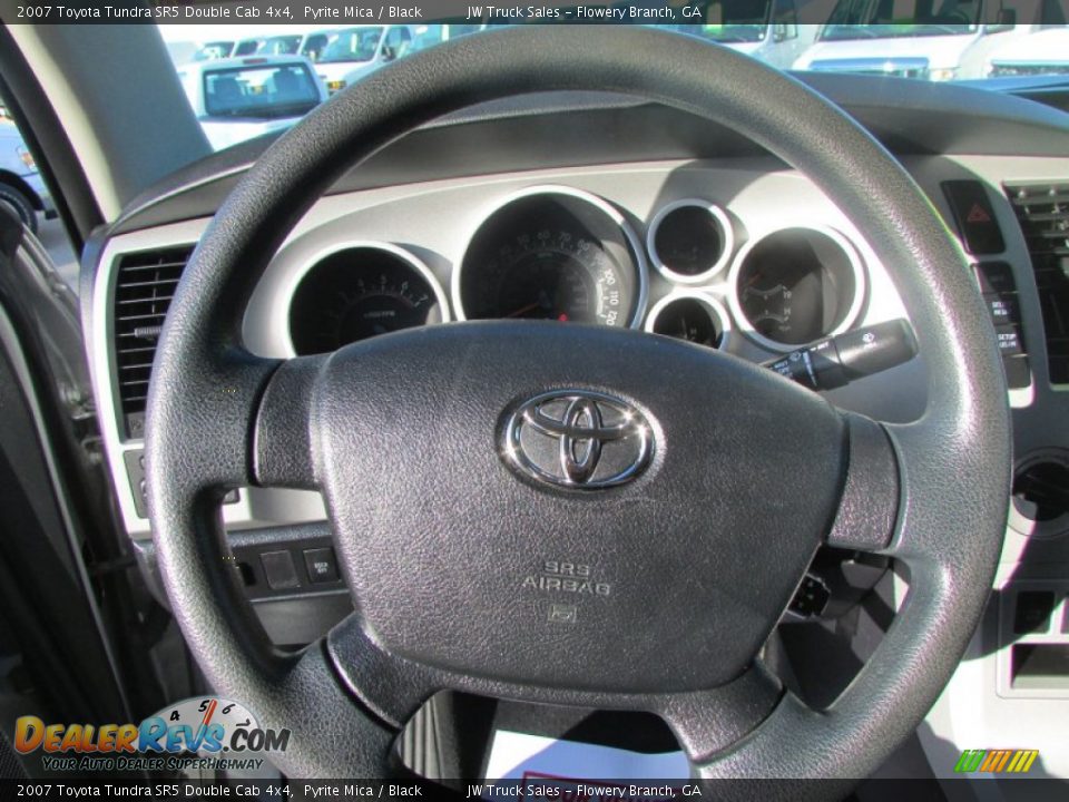 2007 Toyota Tundra SR5 Double Cab 4x4 Pyrite Mica / Black Photo #29