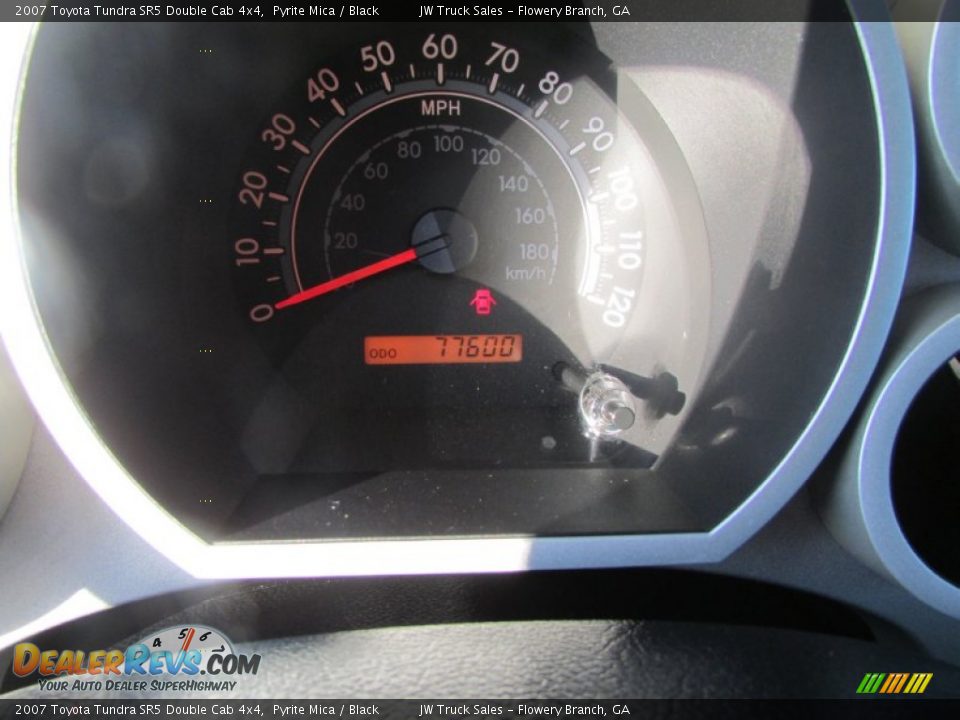 2007 Toyota Tundra SR5 Double Cab 4x4 Pyrite Mica / Black Photo #31