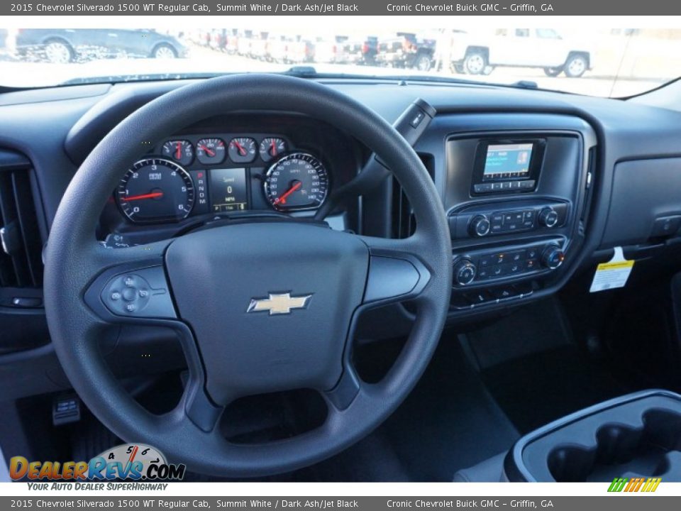 2015 Chevrolet Silverado 1500 WT Regular Cab Summit White / Dark Ash/Jet Black Photo #11