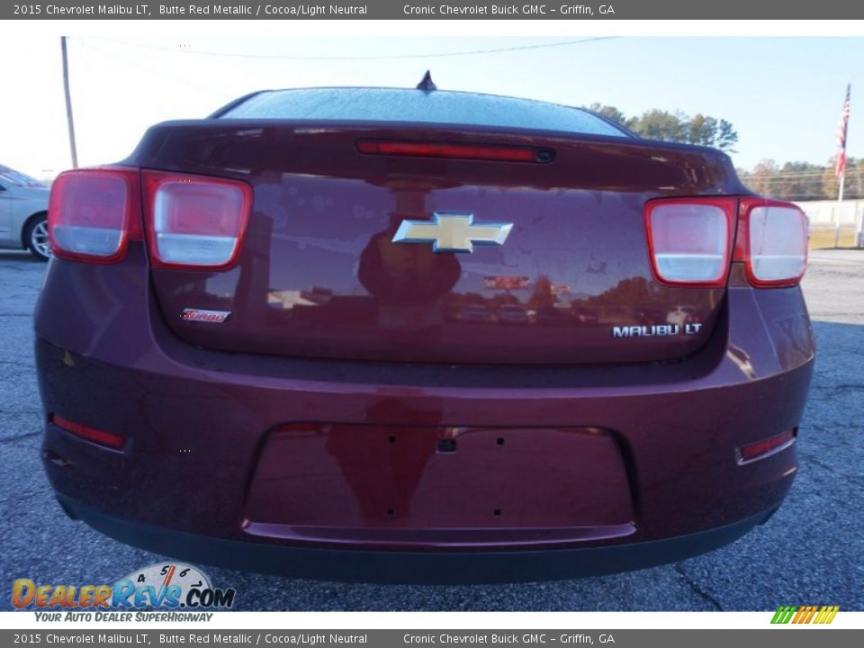 2015 Chevrolet Malibu LT Butte Red Metallic / Cocoa/Light Neutral Photo #6