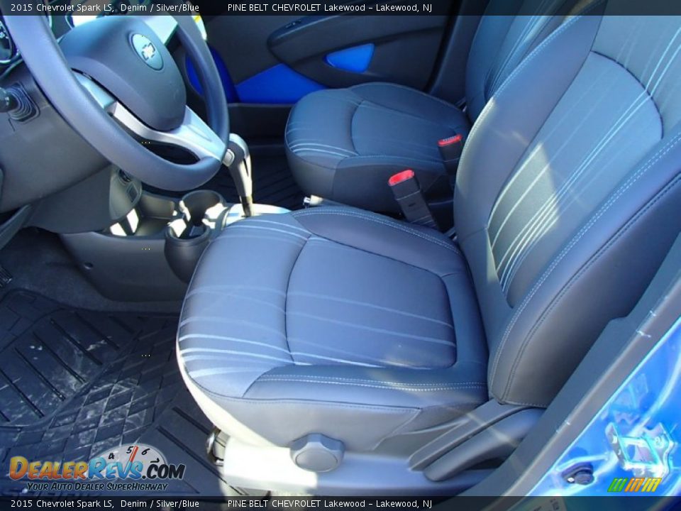 2015 Chevrolet Spark LS Denim / Silver/Blue Photo #3