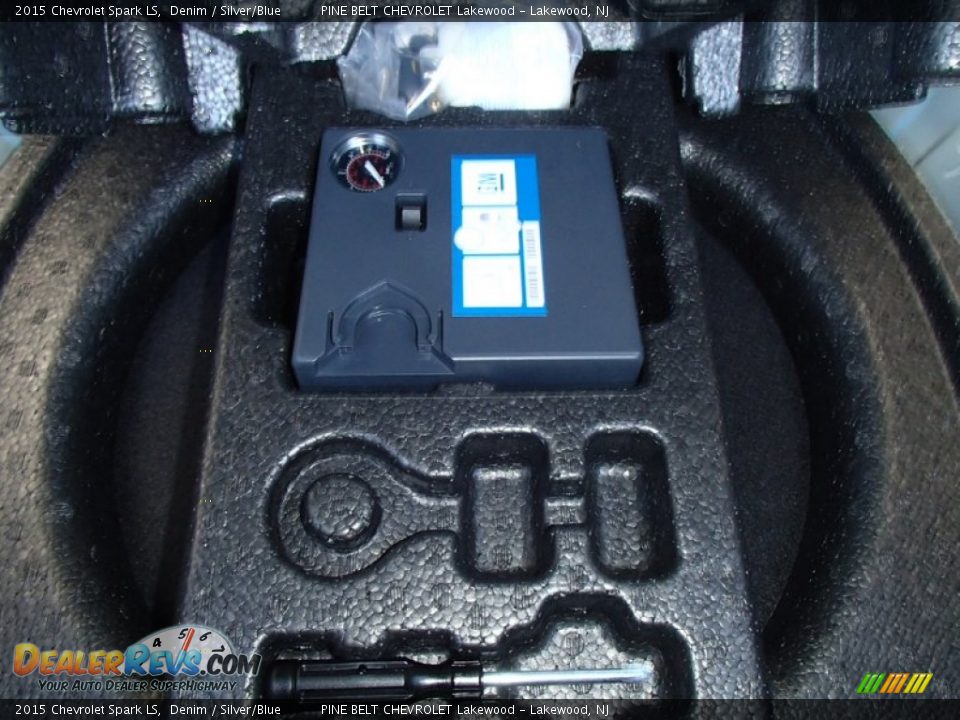 2015 Chevrolet Spark LS Denim / Silver/Blue Photo #8