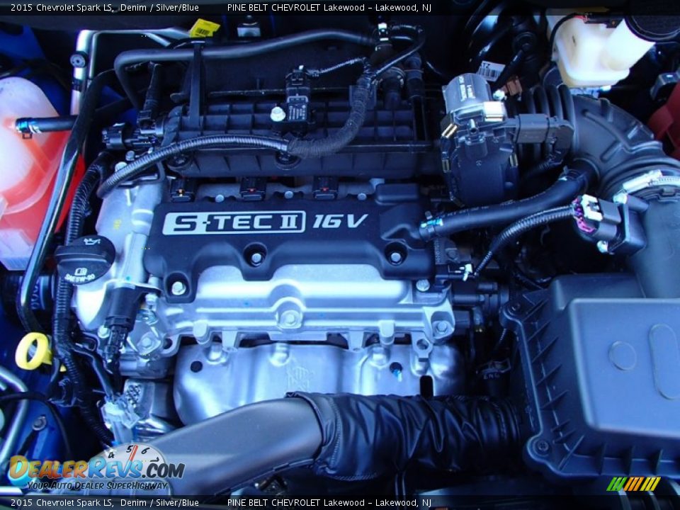 2015 Chevrolet Spark LS Denim / Silver/Blue Photo #9