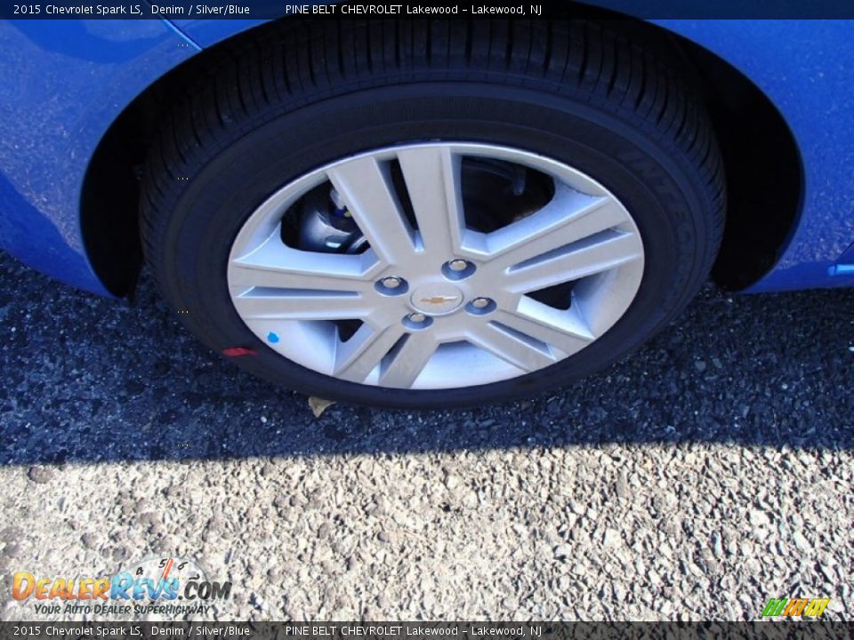 2015 Chevrolet Spark LS Denim / Silver/Blue Photo #10