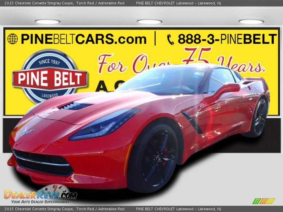 2015 Chevrolet Corvette Stingray Coupe Torch Red / Adrenaline Red Photo #1