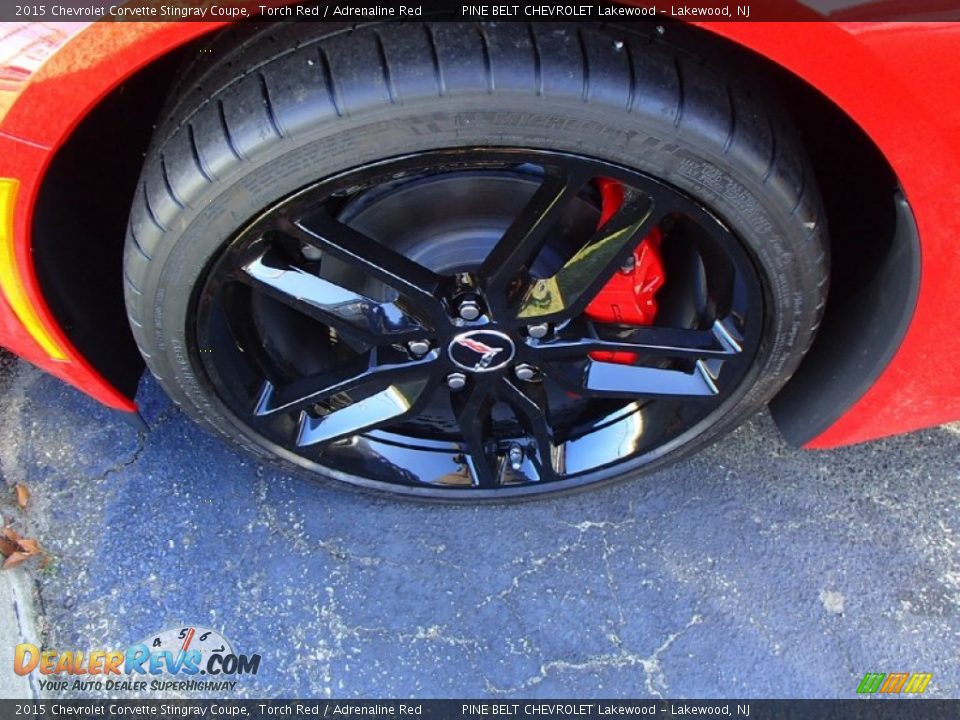 2015 Chevrolet Corvette Stingray Coupe Torch Red / Adrenaline Red Photo #3
