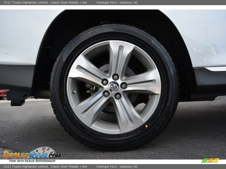 2012 Toyota Highlander Limited Wheel Photo #18