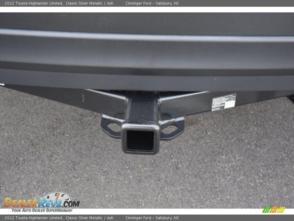 2012 Toyota Highlander Limited Classic Silver Metallic / Ash Photo #19